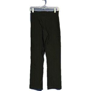 Equestrian Brand Pants Womens Small Black Straight Leg Stretch Pull On Riding